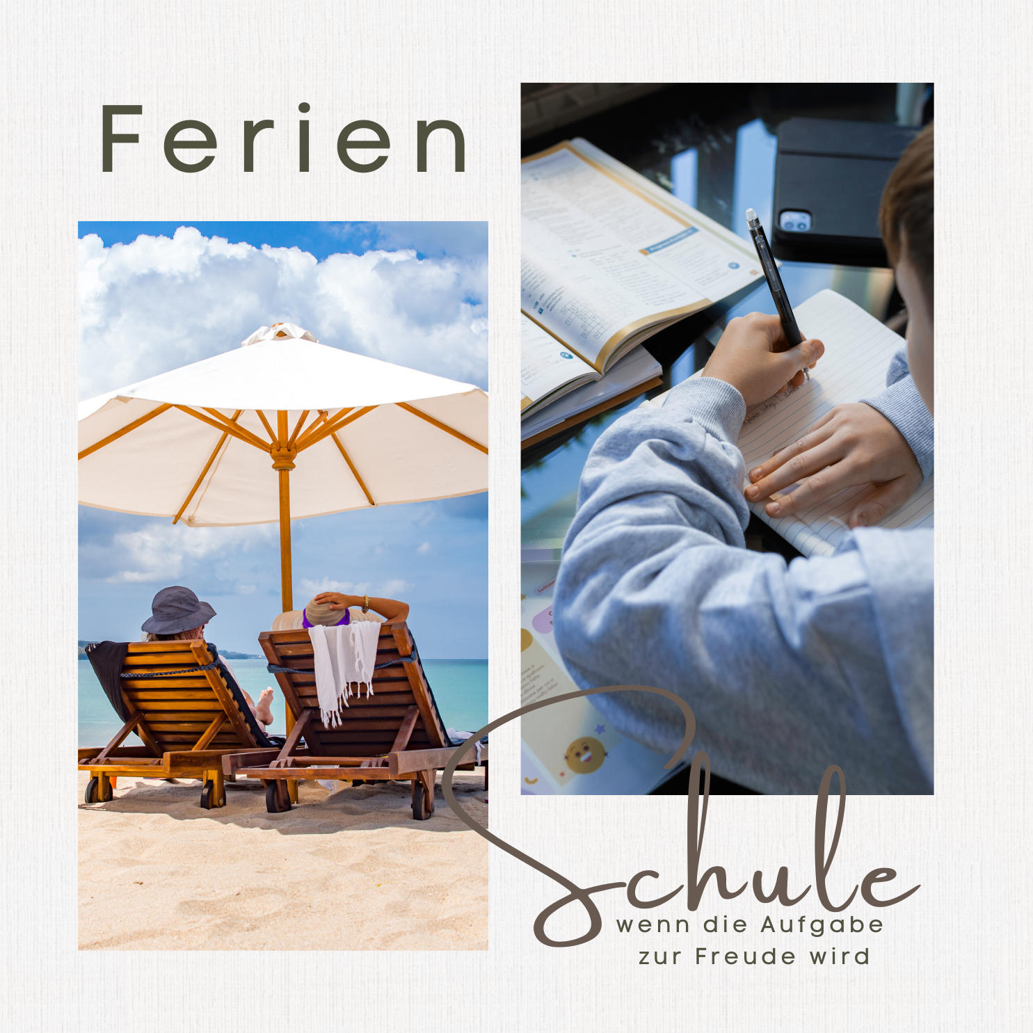 Ferienzeit für den Kopf – entspannt lernen, stark starten.