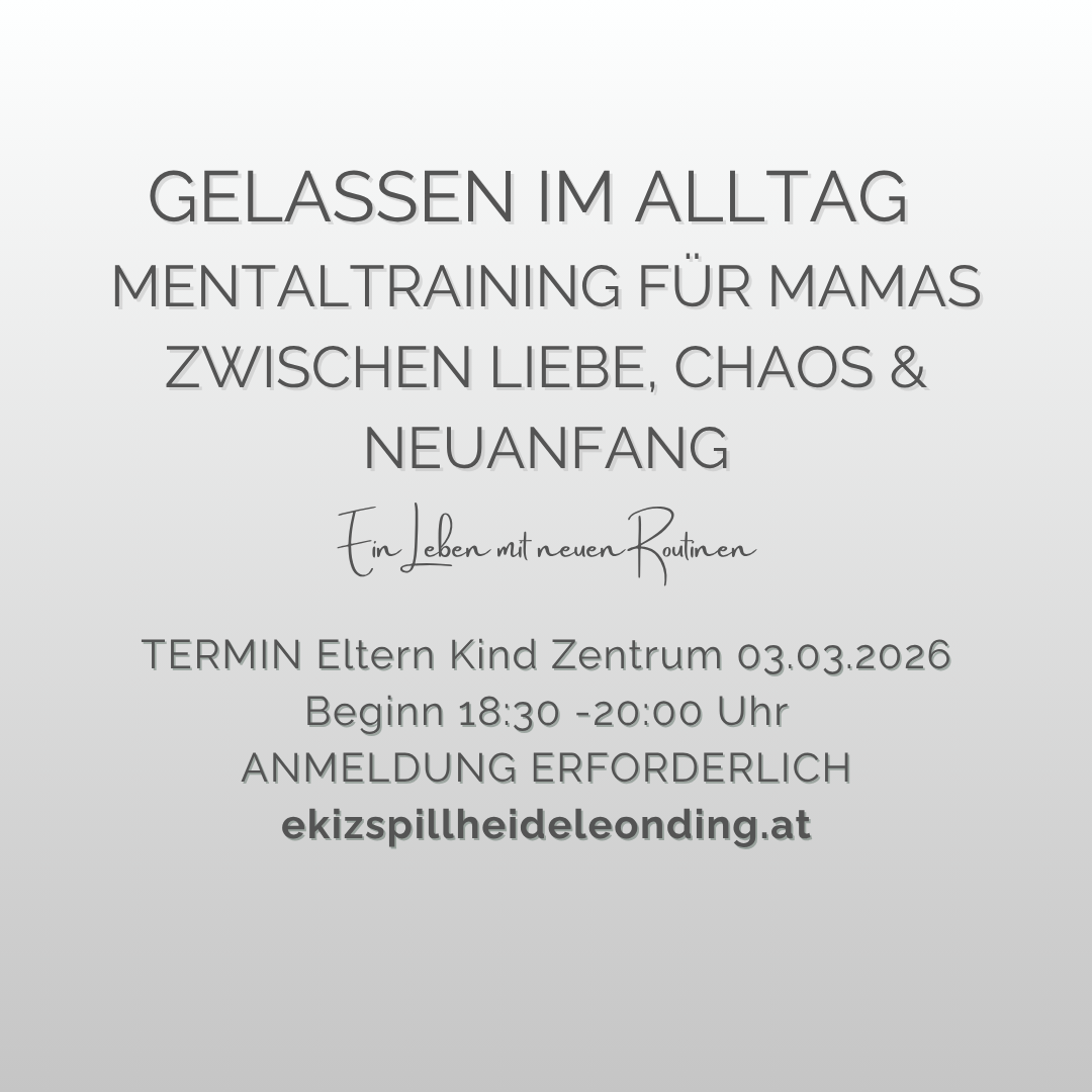 Mutterrolle ein Leben mit neuen Routinen